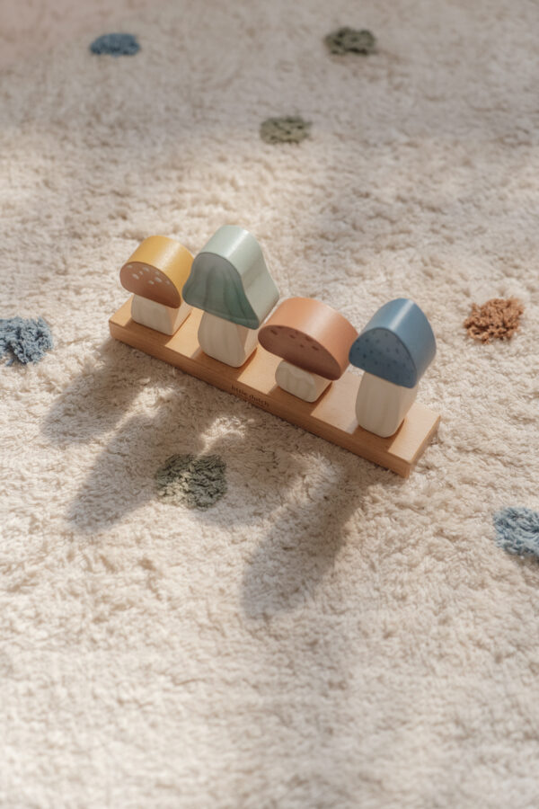 Stacking Puzzle Mushrooms - Forest Friends FSC